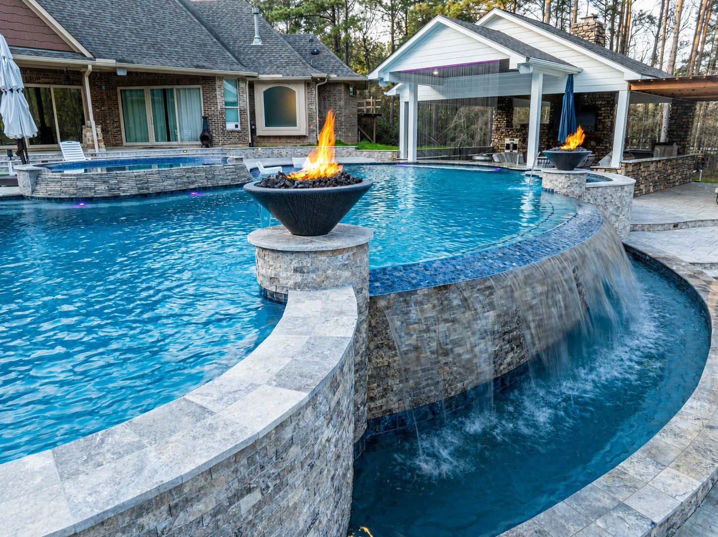 Patios, Pergolas & Shade Structures — Reef Pools and Spas project photograph 1