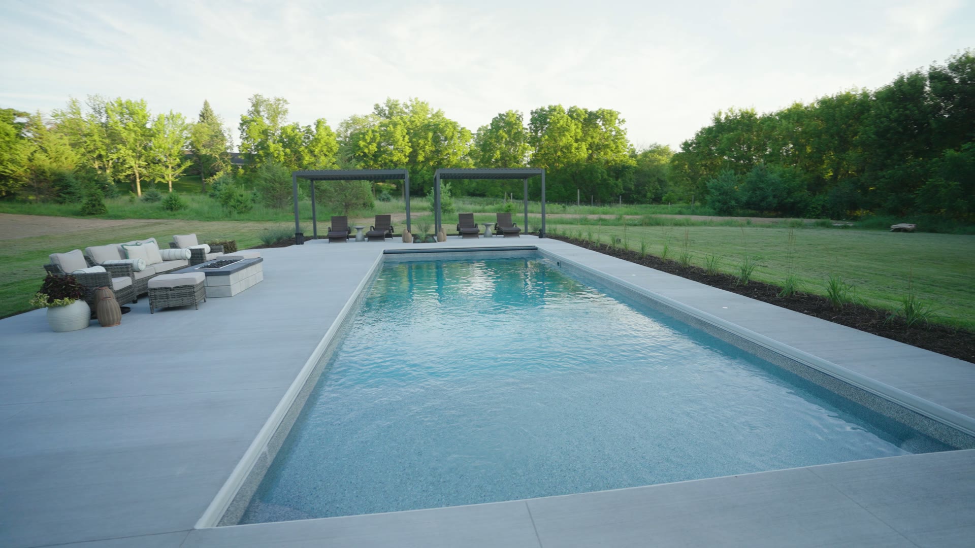 Patios, Pergolas & Shade Structures — pool and outdoor living video